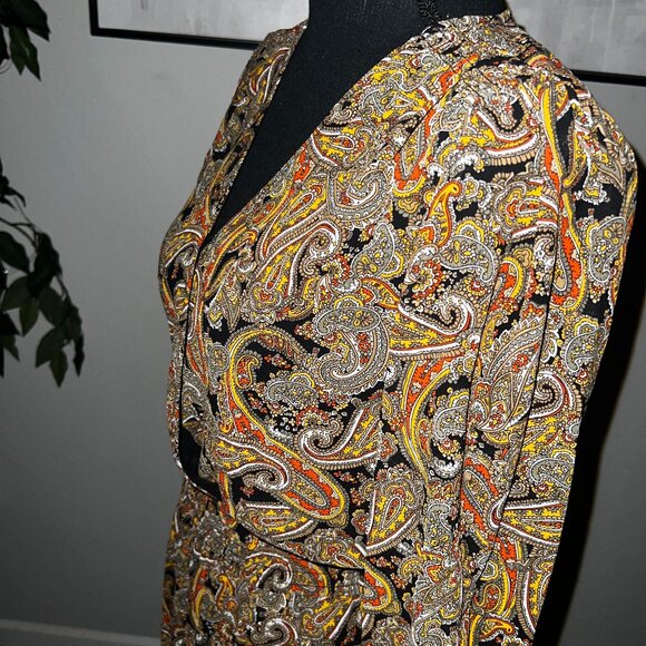 Michael Kors Paisley-Print Dress - Picture 2 of 7